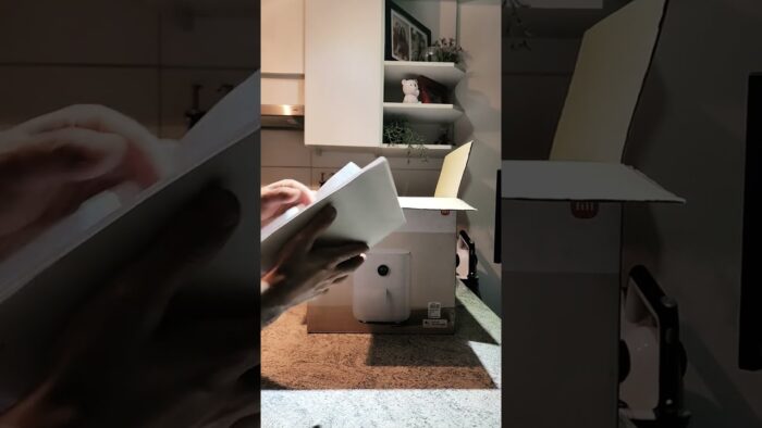 Unboxing Desempaquetado 📦💥 Freidora de aire Xiaomi Mi Smart Air Fryer MAF02 3.5L color blanco #ASMR