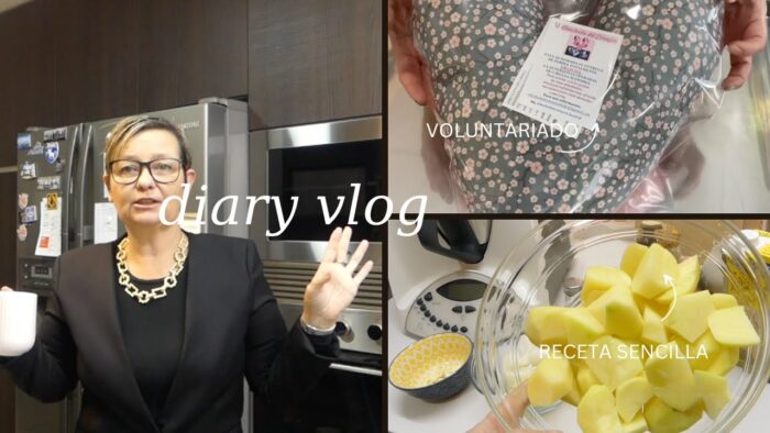 Vlog 124: una mañana de voluntariado en la asociación, receta fácil en Thermomix y Cosmeticos!!