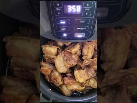 chicharrónes hecho en freidora de aire riiico