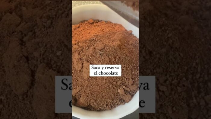 chocolate a la taza con Thermomix