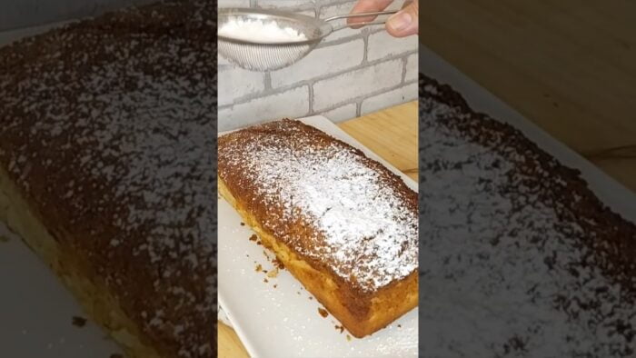 como hacer bizcocho de yogurt en la freidora de aire #youtubeshorts#airfryer#bizcocho