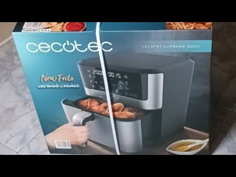 freidora de aire CECOTEC supreme 8000
