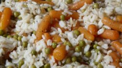 Receta de risotto de alcachofas y guisantes