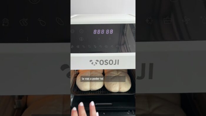 ¡Pan en tu freidora de aire Osoji! No tendrás que usar más horno🐼