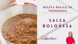 06 – Salsa Boloñesa con Thermomix
