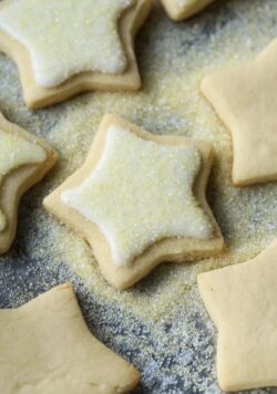 Easy Sugar Cookies (No Chill + Step-by-Step Video)