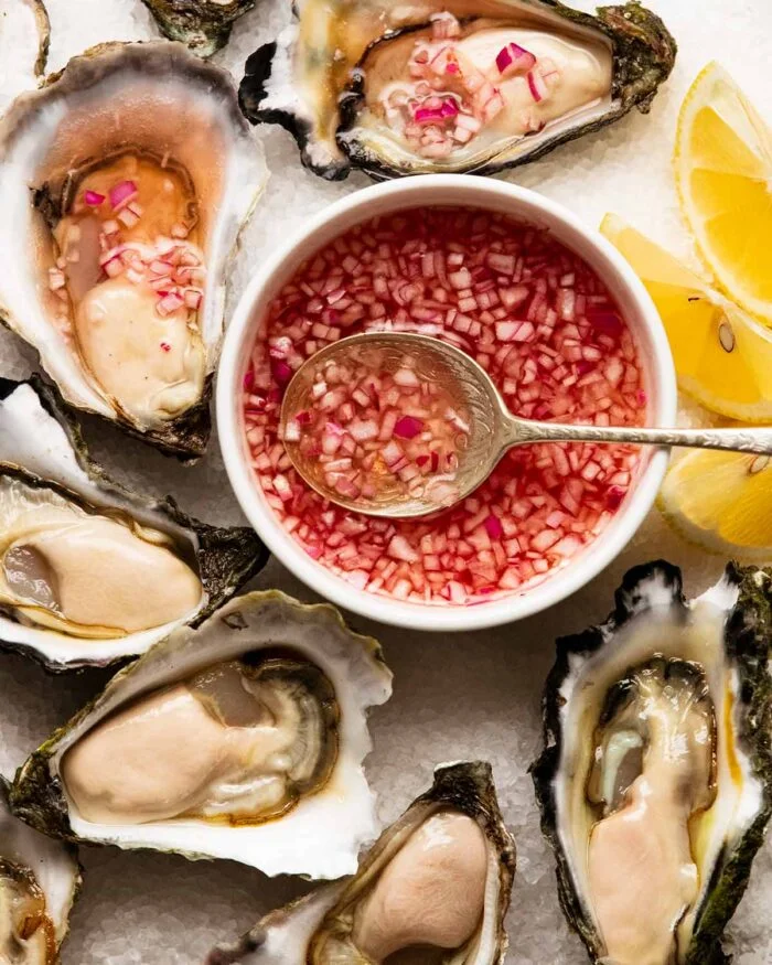 Mignonette Sauce for Oysters | RecipeTin Eats