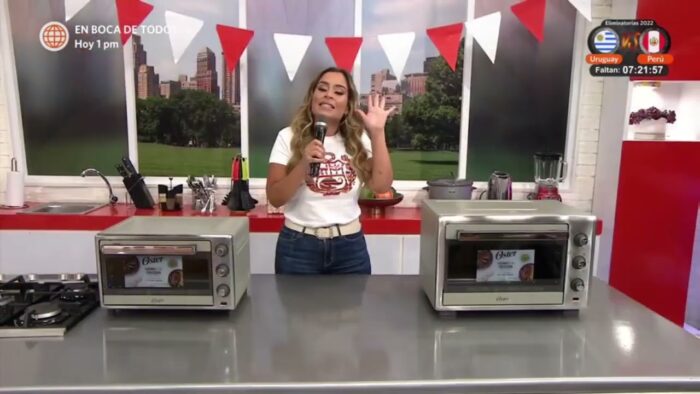 24-03-22 América Tv – Horno con Freidora de Aire de 25 y 35 litros Oster