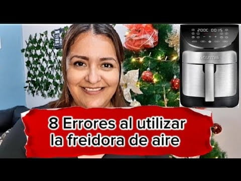 8 Errores al utilizar la freidora de aire/ VLOGmas día #19 #amadecasa #mexico #airfryer #cocinando