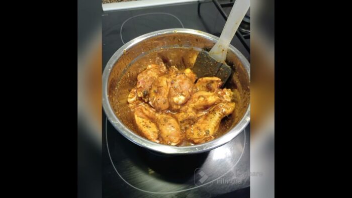 ALITAS Y MUSLITOS DE POLLO EN FREIDORA DE AIRE.