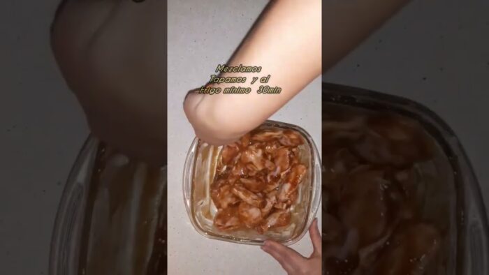 Alitas de pollo barbacoa en freidora de aire/ Airfryer