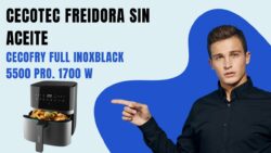 Análisis de la freidora de aire Cecotec Cecofry Full InoxBlack 5500 Pro