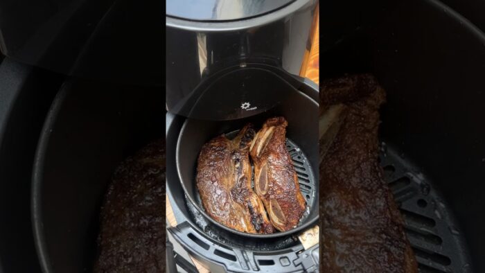 Asado de tira en la freidora de aire #airfryer