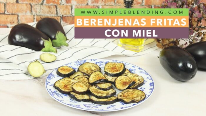 BERENJENAS FRITAS CON MIEL | Bernjenas fritas en freidora de aire | Berenjenas fritas sin aceite
