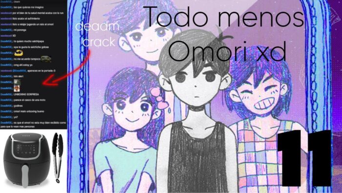 Baso mi personalidad en una freidora de aire | Omori cap 11