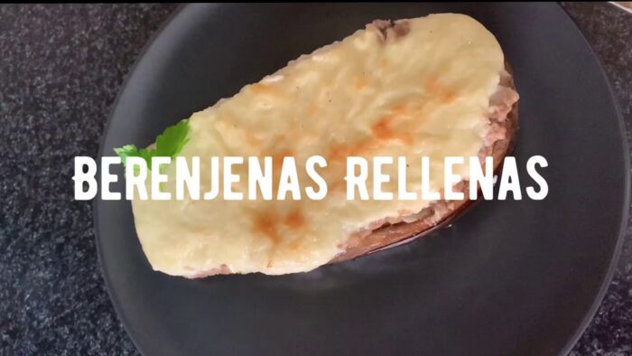 Berenjenas rellenas con Thermomix