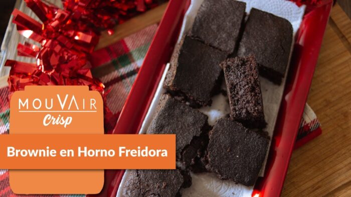 Brownie en horno freidora de aire | Mouvair Crisp