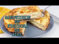 CENA RAPIDA SANDWICHON EN FREIDORA DE AÍRE