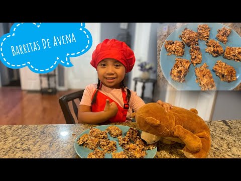 COMO HACER BARRITAS DE AVENA  CON FREIDORA DE AIRE HOME MADE OATMEAL BARS AIR FRYER