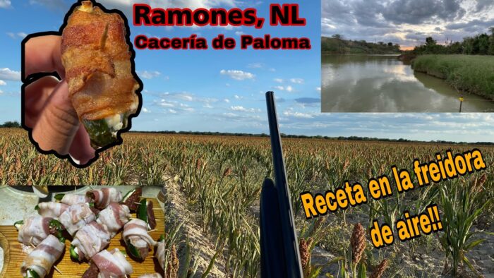 Caceria de paloma en Ramones NL – Receta en la freidora de aire! (Caza y cocina)