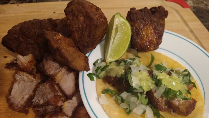 Carnitas, en Freidora de Aire