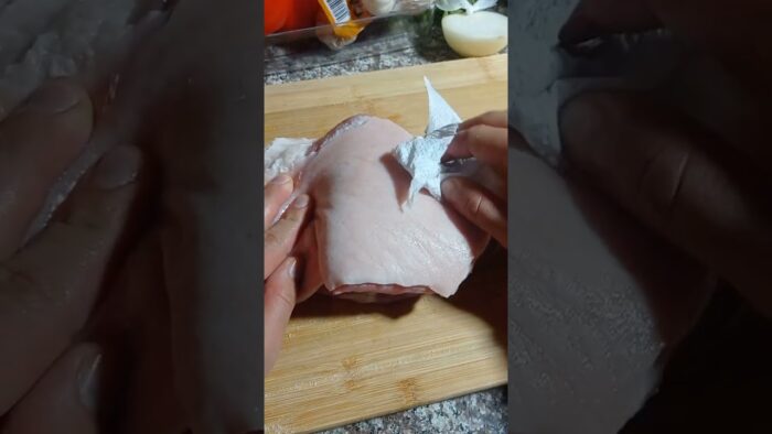 Chicharrón en freidora de aire 🐷 super fácil