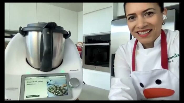 Clase de cocina navidad con Thermomix 2023