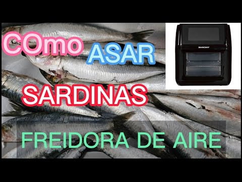 Como ASAR sardinas en la FREIDORA de AIRE del LIDL