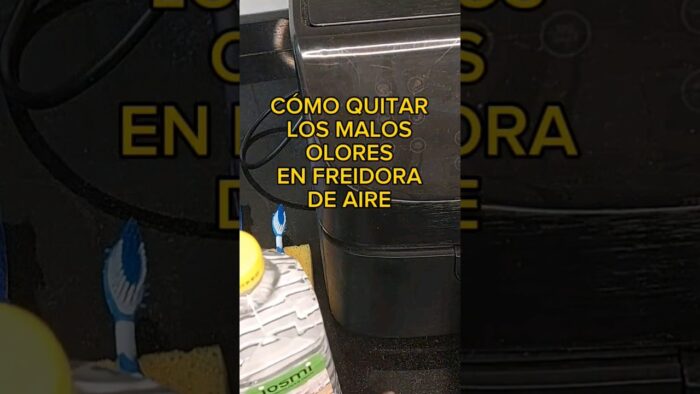 Cómo quitar los malos olores y grasa en FREIDORA DE AIRE #airfryer