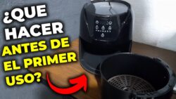 Como usar la freidora de aire oster de 4 litros por primera vez |Te digo como curar en el primer uso