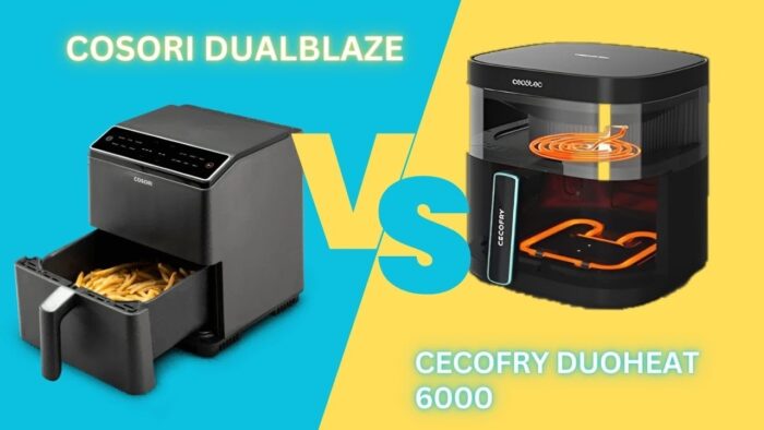✴️Comparativa FREIDORA DE AIRE Cecofry DuoHeat 6000 VS Cosori DualBlaze #airfryer #freidoradeaire