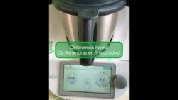 Crumble de pollo hecho en Thermomix