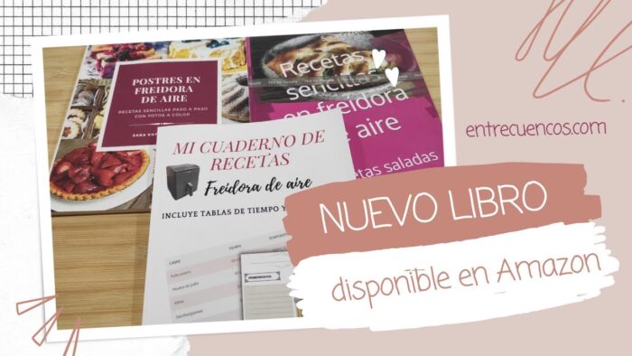Cuaderno de RECETAS en FREIDORA DE AIRE