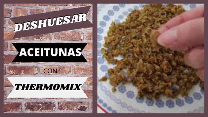 DESHUESAR ACEITUNAS con THERMOMIX #deshuesar #aceitunas #thermomix