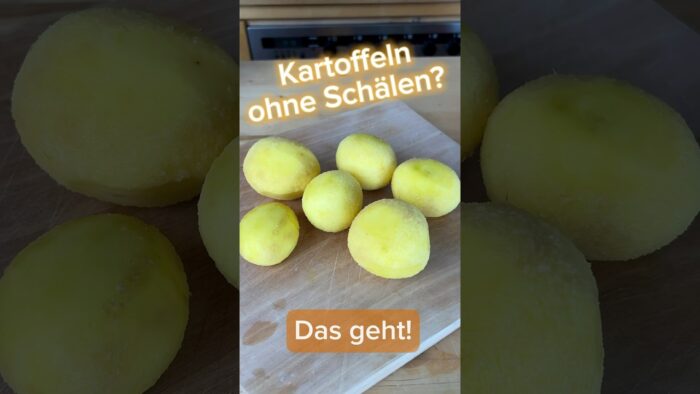 Easy Kartoffeln schälen mit dem Thermomix 😍 #thermomix #shorts