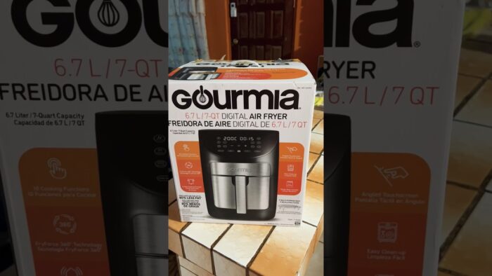 FREIDORA de AIRE Gourmia #comida #gourmia