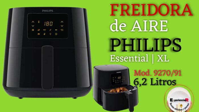 🔴FREIDORA de AIRE PHILIPS  XL 6,2 LITROS – UNBOXING AIRFRYER PHILIPS Essential