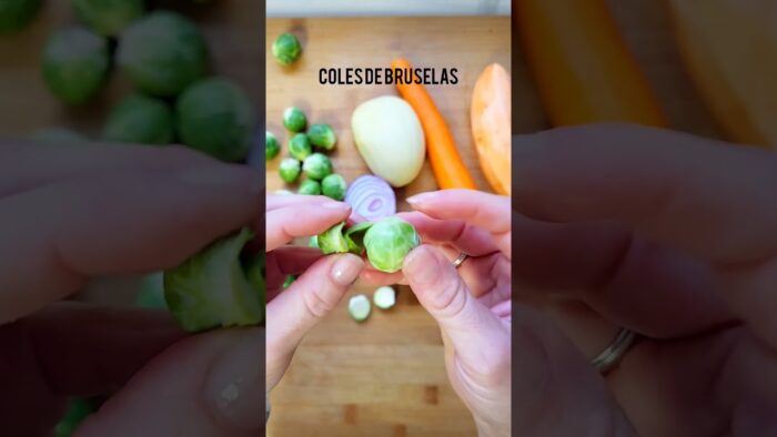 Felicidad Vegetal 🥦🥕🍳 en la Freidora de Aire #shorts #airfryer #veggies #recipes #healthy