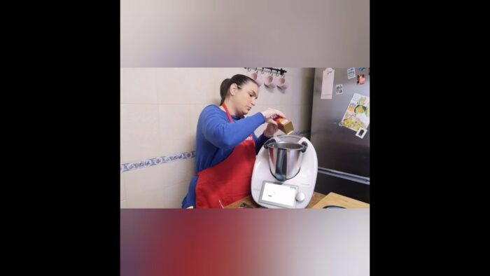 Fideuá con carne en Thermomix