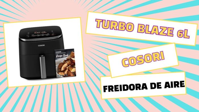 Freidora de Aire COSORI TURBO BLAZE 6L 👈 | 🔥 El MODELO MÁS RÁPIDO ⌛| Unboxing & Análisis