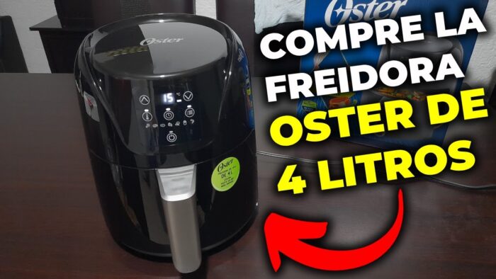Freidora de aire oster 4 litros digital negra | Unboxing del modelo ckstaf40d