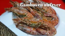 GAMBAS EN FREIDORA DE AIRE 🦐🦐. Fácil, rápido y sin ensuciar 🤩