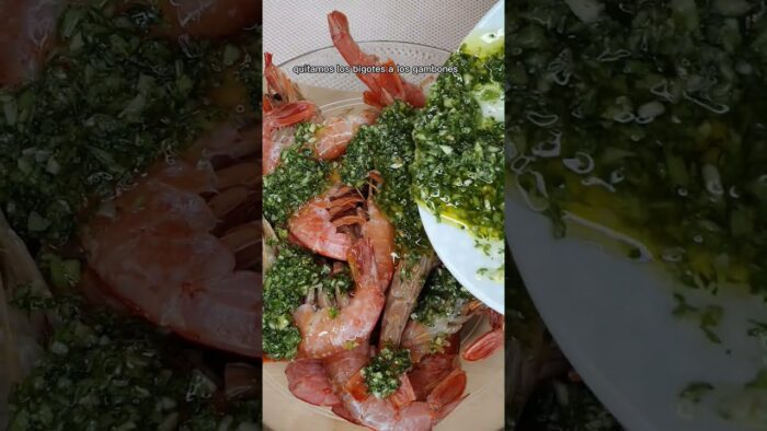 GAMBONES EN AIRFRYER