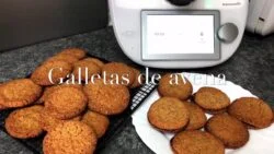 Galletas de avena Con Thermomix receta realizada por Justa