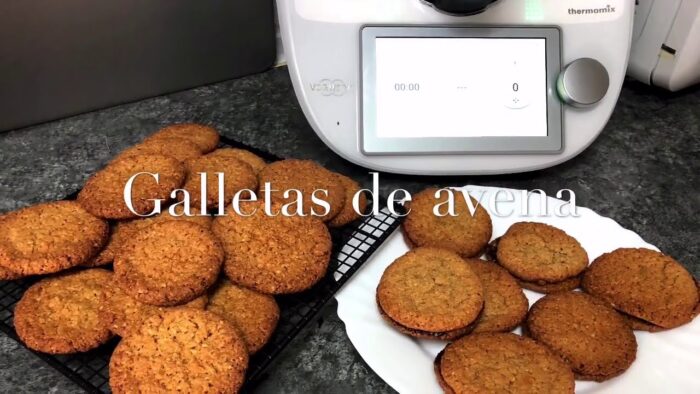 Galletas de avena Con Thermomix receta realizada por Justa