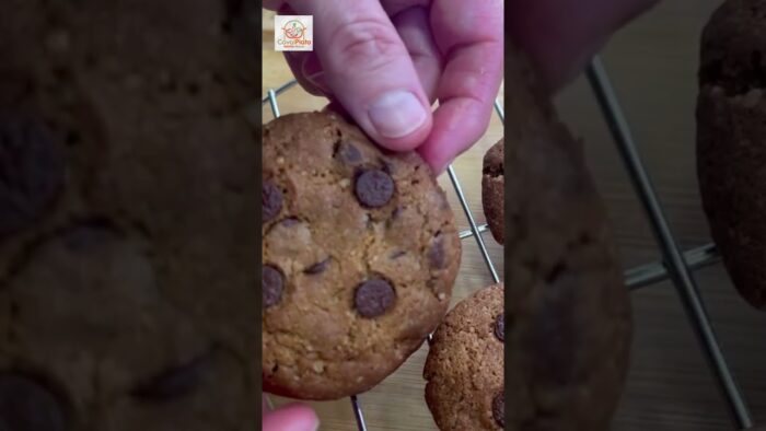 Galletas de chocolate en freidora de aire  #receta #freidoradeaire