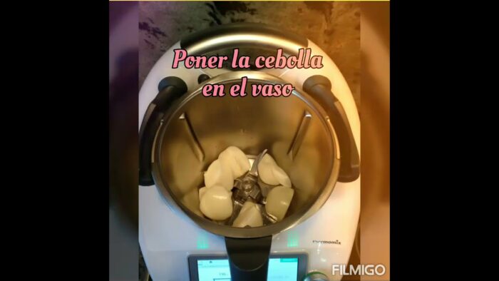 Garbanzos con chistorra con Thermomix