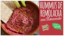 Hummus de remolacha con Thermomix
