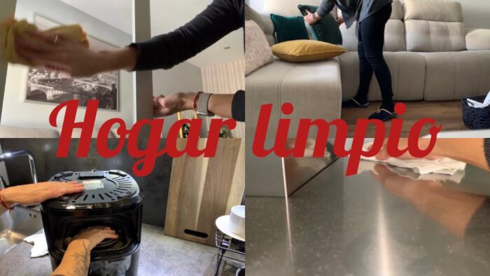 Limpieza para mantener la cocina y el salón. 🏡⭐️Limpieza de freidora de aire. 🫧✨