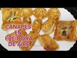 Los canapés de Hojaldre más rápidos y deliciosos | Navidad en Freidora de Aire #freidoradeaire